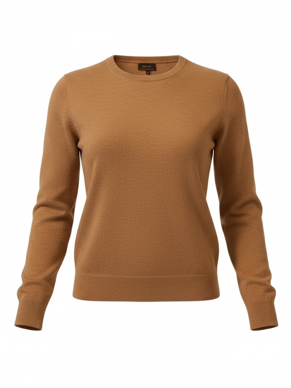 Quince 100% Mongolian Cashmere Crewneck Sweater Camel Women’s XL NWT
